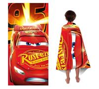MGKEOUF Kids Cars Towel - Cotton Bath Towel for Boys, Children's Beach Poncho, Swimming Wrap