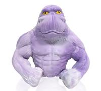 MGKEOUF Stretchy Monkey Toys, Stress Relief Gorilla, Anti-stress Orangutan Animals for Kids and Adults - Purple