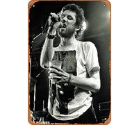 MGLYHUFTR Metal Tin Sign 8 X 12 Inch - The Pogues- Shane MacGowan Live - Poster Metal Plaque Cafe, Bar, Home Wall Decor, xujunkun61246