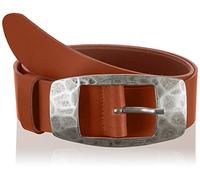 MGM Cordula Women's Belt, Brown (Cognac 4), 95 cm (Manufacturer's size: 95)