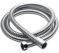 MGM PRODUCTS 1m Replacement Stainless Steel Double Locked Small Bore Shower Hose