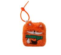 MGM Toy Squarepal Keyring Fox 193701 Anti-Stress Memory Foam Gadget Gift Animals Rehabilitation Anxiety Sensory Toy from 2 Years
