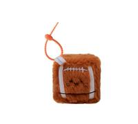 MGM Toys - Squarepal Keychain - Rugby - Anti-Stress Plush - 193717 - Memory Foam - Gadget - Gift - Sports - Rehabilitation - Anxiety - Sensory Toy - From 2 Years