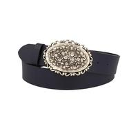 MGM Women's Belt, Blue (Marine), Large