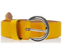 MGM Women's Belt Coloured Basic, Yellow, 105 cm