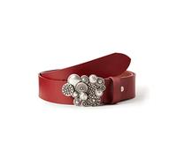 MGM Women's Coin Belt, Red (Dark red 03), 90