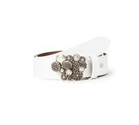MGM Women's Coin Belt, White (White 06), 85