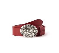 MGM Women's Legno, 100164 Plain Belt, Red (Rot 950-3), 85 cm (Manufacturer size: 85)