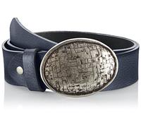 MGM Women's Oval Mesh Belt, Blue (navy-asi 3), 95