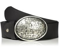 MGM Women's Oval mesh Belt, Grey (Dark Grey-asi 5), 100