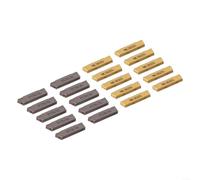 MGMN200-G / MGMN200-G LDA Carbide Insert 2mm Grooving Parting Cut-Off Tool, 20Pcs for MGEHR/MGIVR Tool Holder, Steel Cast Iron Stainless Steel
