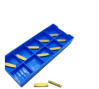MGMN200-M Carbide Grooving Inserts 2 mm Width - NC3020 / NC3030 / PC9030 Grades - 10 Pieces per Box - Compatible with MGEHR Tool Holders for CNC Lathe Grooving & Parting(MGMN200NC3020)