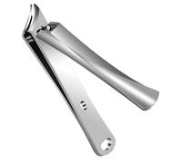 mgmooa Ingrown Toenail Clippers, Slanted Nail Clippers for Thick Nails for Seniors, Angled Edgy Finger Nail Cutters for Adults, Men and Women with Curved Blade, Nail File