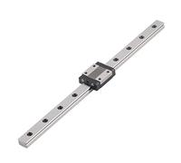MGN12 Linear Rail Guide Bearing Steel Slide Block, 12mm Linear Motion Slide Rail for CNC Machine, High - Speed Low - Friction Guideway with Resistance for Automation and (250mm)