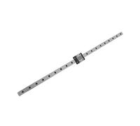 MGN12 Linear Rail Guide Bearing Steel Slide Block, 12mm Linear Motion Slide Rail for CNC Machine, High - Speed Low - Friction Guideway with Resistance for Precision Equip (500mm)