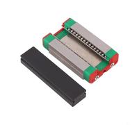 MGN12H Linear Rail Carriage Block Long Type for MGN12 Guide, Metal Slider for 3D Printer Motion Component, High Accuracy Smooth Running Silver