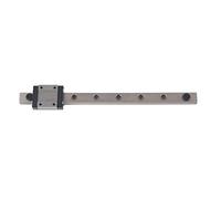 MGN12H Miniature Linear Rail Slide Guide 12mm Width High Precision CNC Linear Rail Guide for 3D Printers Automation Equipment Bearing Steel M3 Thread (200mm)