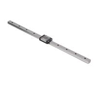 MGN15 Miniature Linear Guide Rail, Linear Motion Slide Rail with Low Friction Bearing Steel for CNC 3D Printer Robotic Arm Industrial Automation Equipment (400mm)
