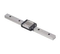 MGN15 Miniature Linear Guide Rail, Linear Motion Slide Rail with Low Friction Bearing Steel for CNC 3D Printer Robotic Arm Industrial Automation Equipment (200mm)
