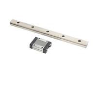 MGN15C Linear Rail Guide High Precision Bearing Steel Linear Sliding Rail Smooth Motion for 3D Printers CNC Machines Automation Equipment (200 milímetros)
