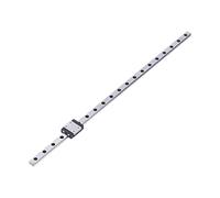MGN7 Mini Linear Rail, CNC Linear Sliding Guideway, High Precision Low Noise Bearing Steel Linear Guide Rail with Multiple Steel Balls for 3D Printer Automation Equipment (350mm)