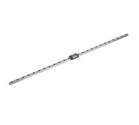 MGN9 Bearing Steel Linear Rail Guide with Carriage Block High Precision Smooth Sliding Motion for CNC Machines and Automation Equipment Industrial Grade Durable (500mm)