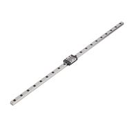 MGN9 Bearing Steel Linear Rail Guide with Carriage Block High Precision Smooth Sliding Motion for CNC Machines and Automation Equipment Industrial Grade Durable (400mm)