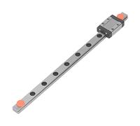 MGN9C Miniature Linear Guide Rail, Linear Guide for CNC and 3D Printers, High - Precision Bearing Steel Slide Rail with Self - Aligning Slider Block for Miniaturized Equipment (200mm)