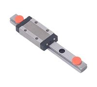 MGN9H Linear Guide Rail Bearing Steel Linear Motion Guideway, Mini Linear Slider with Carriage Block, 100mm Slide Rail for CNC Machines and Precision Equipment