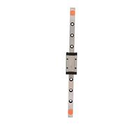 MGN9H Linear Rail Guide 200mm, Linear Sliding Rail Guide with Lengthened Slider for 3D Printer CNC Machine Tool, Precision Auto - Centering Steel Linear Motion System