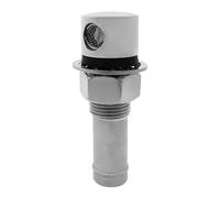 MGNSJGYXN Ship Fittings Boat Fuel Vent Marine Grade 316 Stainless Steel Fuel Gas Tank Vent Hardware with Gasket Flush Mount Marine Hardware