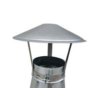 MGNSJGYXN Stainless Steel Chimney Cap Rain & Snow Cover Ventilation Hat Universal Chimney Cover Protection Roof Vent Weather Resistant Chimney Top.