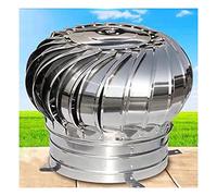 MGNSJGYXN Stainless Steel Rotatable Chimney Cap Bird Protection Spinner Chimney Cover for Ventilation Weatherproof Chimney Hat Exhaust Cap Universal Fit for All Chimneys