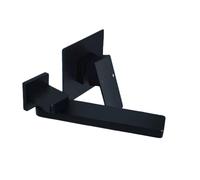 MGNSJGYXN Wall Mounted Tap Concealed All-Copper Hot-Melt Basin Faucet Wall-Mounted Swingable Embedded Hand Wash Basin Faucet Black Integrated Valve