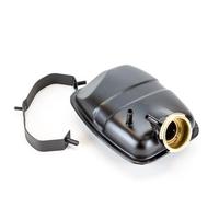 MGOC Metal Expansion Tank - Aluminium Coolant Reservoir with Strap - Fits MGB & Midget 1976-1980 - Replaces Original Plastic Tank