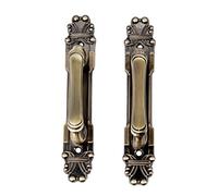 Mgoodoo 2Pcs Antique Bronze Cabinet Handles,Vintage Cabinet Handles Cupboard Handle 165mm Retro Red Bronze Drawer Pull Knobs,Pull Handle for Cupboard Wardrobe Furniture Hardware