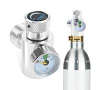 Mgoodoo CO2 Cylinder Adapter, Self-Made Beer Barrel Regulator TR21.4 to W21.8, CO2 Carbon Dioxide Tank Accessories for Soda Manufacturers Machine