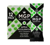 MGP Nutrition Apple Accelerator High Protein Vegan Bar, 12 Pk, Made in UK