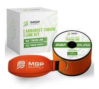 MGP Supply Arborist Launch Line Kit | 11oz Cast Weights & 50.6m Rope | Ultra Smooth 100% Polyester Rope | Arborist Gear for Climbing Trees