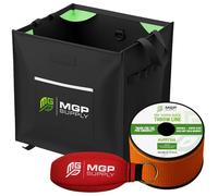 MGP SUPPLY Arborist Throw Line Cube & Kit | Durable & Collapsible Storage Cube for Organizing Arborist Throw Line Kit, Ropes & Gear (Cube w/ 15oz Kit)