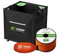 MGP SUPPLY Arborist Throw Line Cube & Kit | Durable & Collapsible Storage Cube for Organizing Arborist Throw Line, Ropes & Gear (Cube w/ 11oz Kit)
