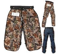 MGP SUPPLY Chainsaw Chaps For Men,Chain Saw Chaps For Men, Apron Style W/Pocket & Adjustable Belt, Chainsaw Safety Equipment, Chainsaw Safety Gear, 37in,Overall Length