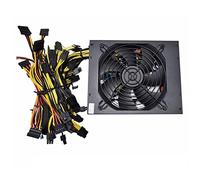 MGTCAR 1800W Miner Power Supply 95% Efficiency AC 180-260V ATX Mining Power Source Support 8 CPU Card блок питания для пк майнинг