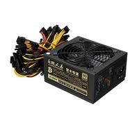 MGTCAR 1800W Mining Power Supply Miner Graphics Card For Mining 180~240V 80+ Platinum Certified ATX PSU 20+4pin