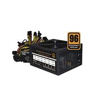 MGTCAR 1800W To 2000W 110V-220V ATX ETH Bitcoin Mining Power Supply 95% Efficiency Support 8 Display Cards GPU For BTC Bitcoin Miner(1800-2000W B US)