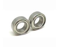 MGTCAR 1pcs 4.763X9.525X3.175 mm SR166C ZZ ABEC-7 CB Stainless Steel Hybrid Ceramic Bearing R166 SR166 Z Inch Miniature Reels Bearing(SR166C-ZZ)