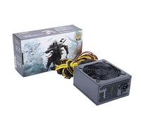 MGTCAR 2000W 2400W 2600W 180V-260V ATX ETH Bitcoin Mining Power Supply 95% Efficiency Support 8 Display Cards GPU For BTC Bitcoin Miner(2600W 220V)