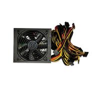 MGTCAR 2000W 2400W 2600W 180V-260V ETH ATX Bitcoin Mining Power Supply 95% Efficiency Support 8 GPU Display Cards For BTC Miner Mining(2600W)