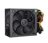 MGTCAR ATX Mining Power Supply 2000W 2400W 2600W 180V-260V For PC Bitcoin 95% Efficiency Support 8 Video Cards GPU For BTC Miner(2400W)