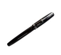 MGTCAR Retro Button-Filler Fountain Pen FM nib Vintage Republican China Era Design Collector/Writer Classic Calligraphy Gift(F)